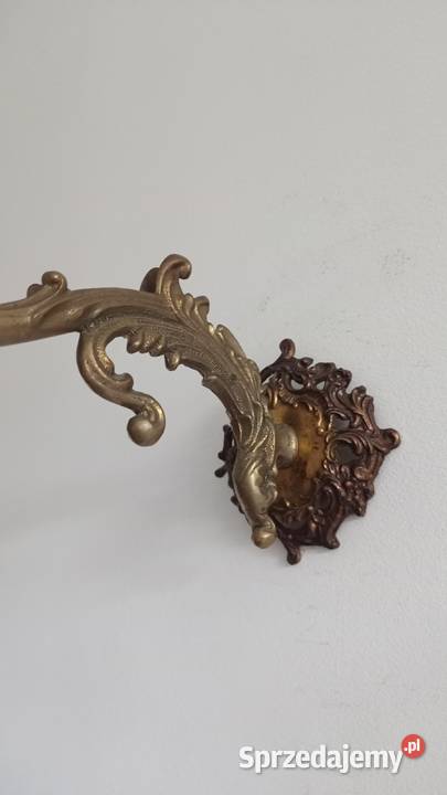 Stare mosiężne kinkiety Włocławek