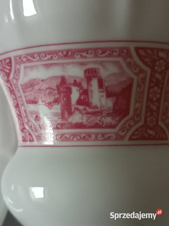 Porcelanowe sygnowane kufelki pucharki kubki