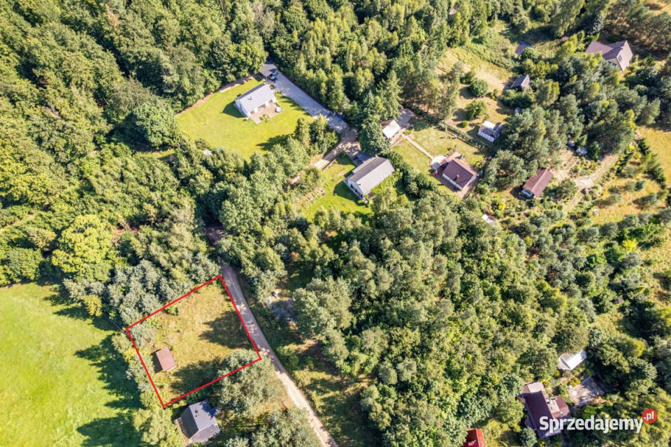 Grunt 1000m2 Szymbark kanalizacja sprzedam