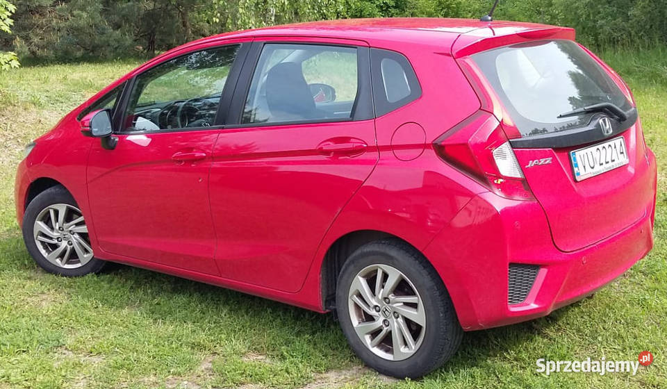 Honda Jazz 13 metalicznie czerwona Poznań