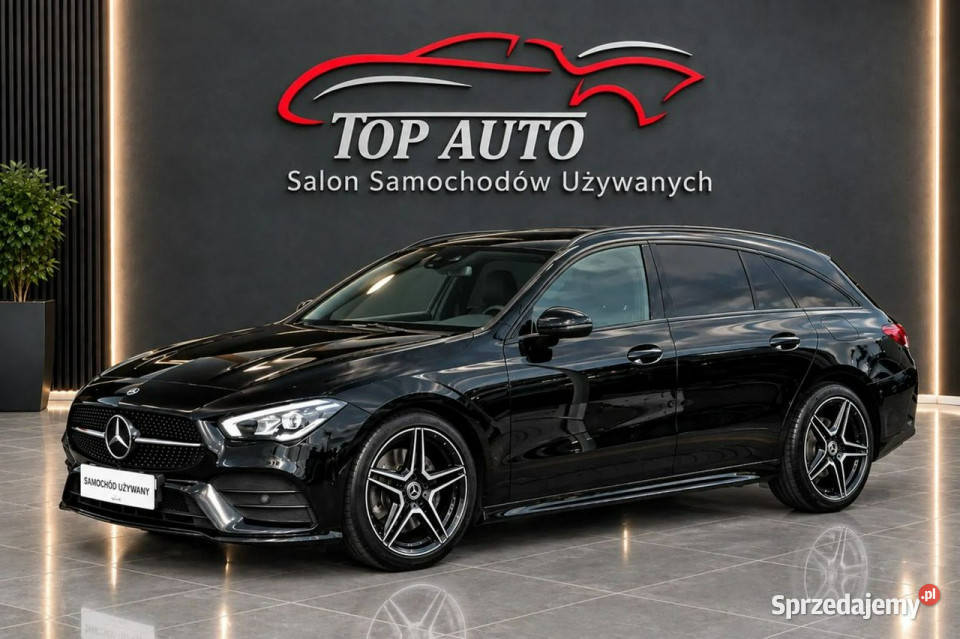 Mercedes CLA 200 MercedesBenz CLA 200 Shooting łopatki zmiany biegów Warszawa