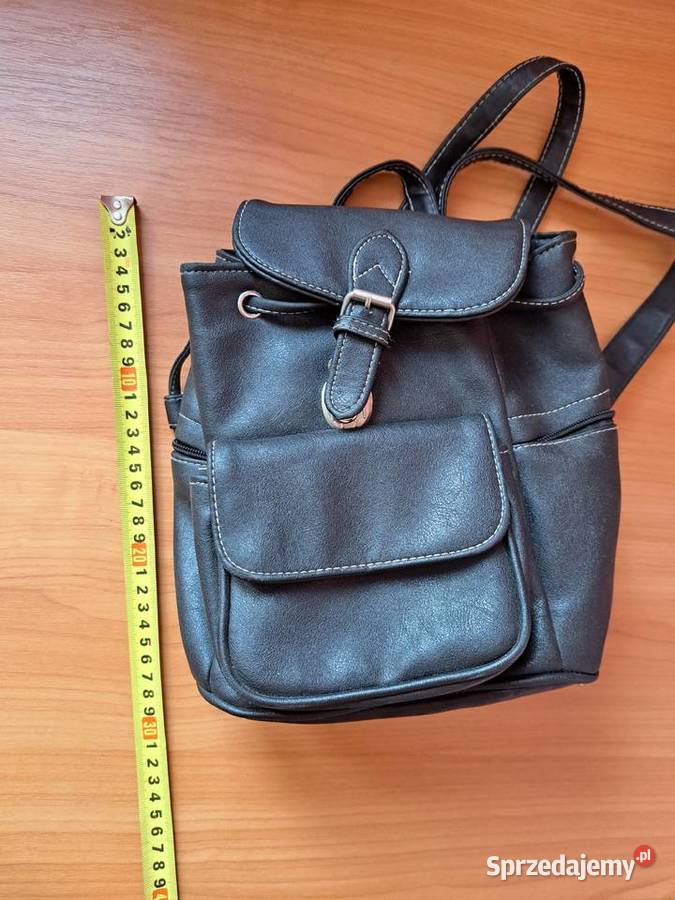 Mały plecak skórzany sprzedam