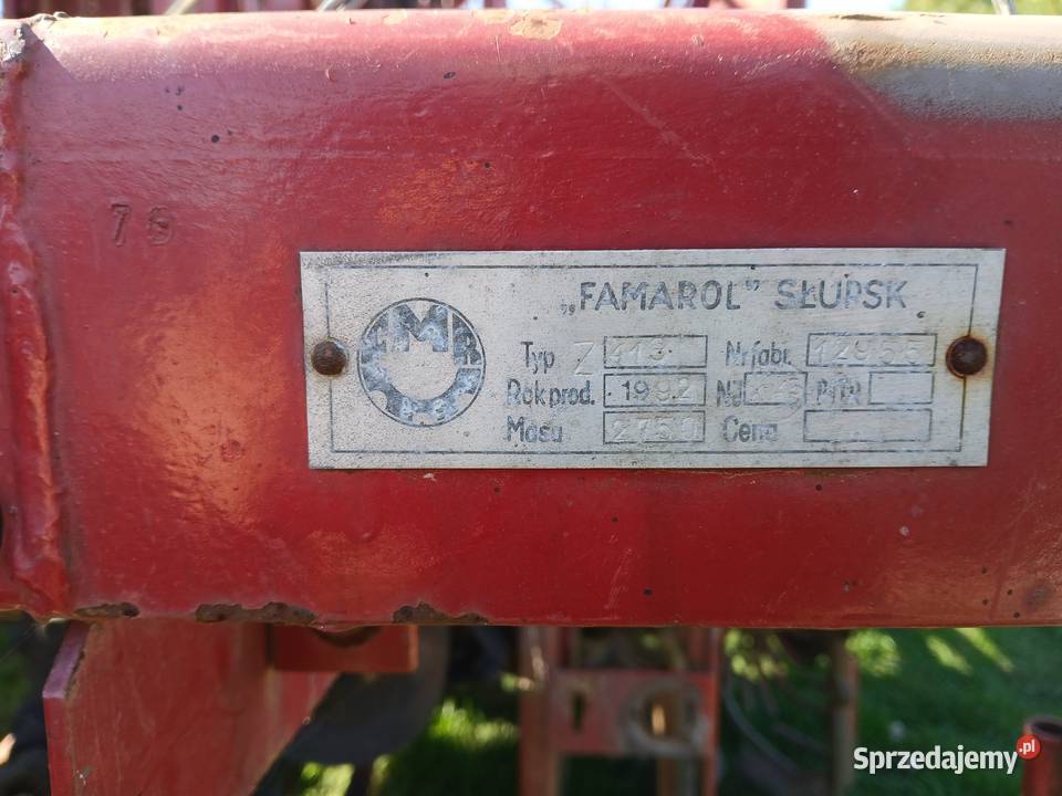 Kombajn do buraków famarol słupsk możliwość