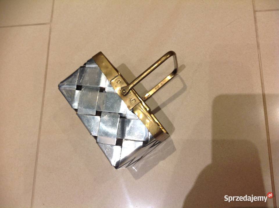 Koszyczek Metal Mosiądz inny kolor Nowa Sól