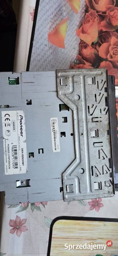 Pioneer X550BT zdejmowany panel