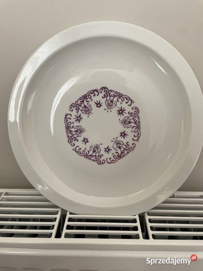 Wawel talerz obiadowy PRL Porcelana i szkło Pruszcz Gdański