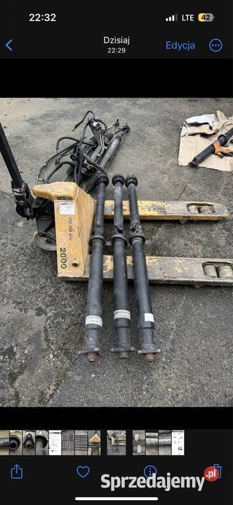 BMW X5 E53 Lift 30d 30i 44i Wał napędowy tylny Gdańsk