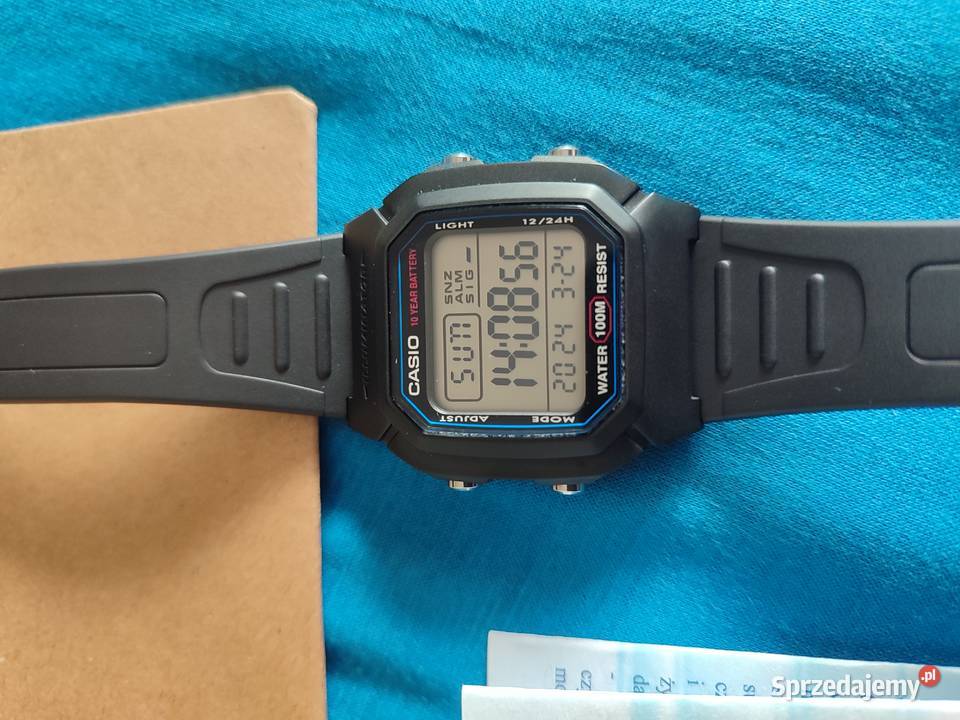 Nowy zegarek casio Lidzbark