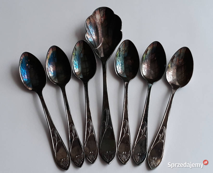 Łyżeczki do mokki i szufelka plater ŻOLIBORZ Dąbrowa Górnicza