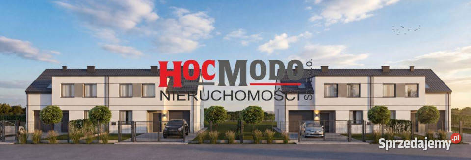 Nowoczesny bliżniak w Skubiance Skubianka