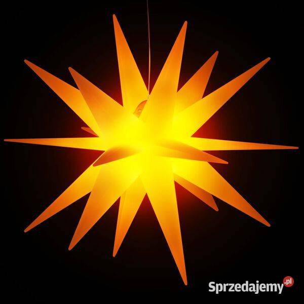 vidaXL Ozdoba świetlna z LED składana żółta 57 mazowieckie Warszawa sprzedam