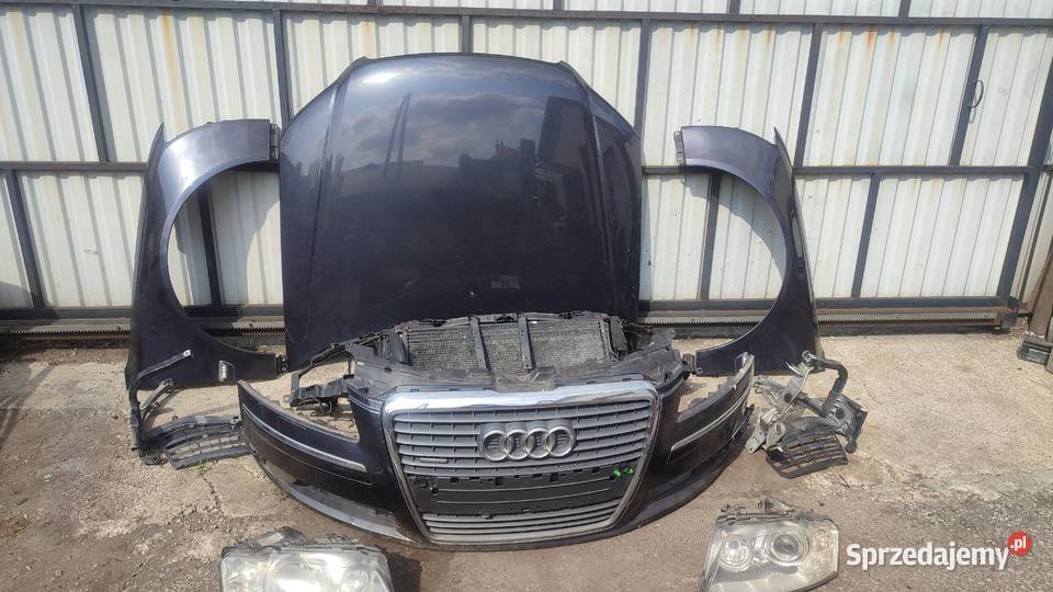 AUDI A8 D3 42TDI LIFT PRZÓD KOMPLETNY ZDERZAK Rok produkcji 2007