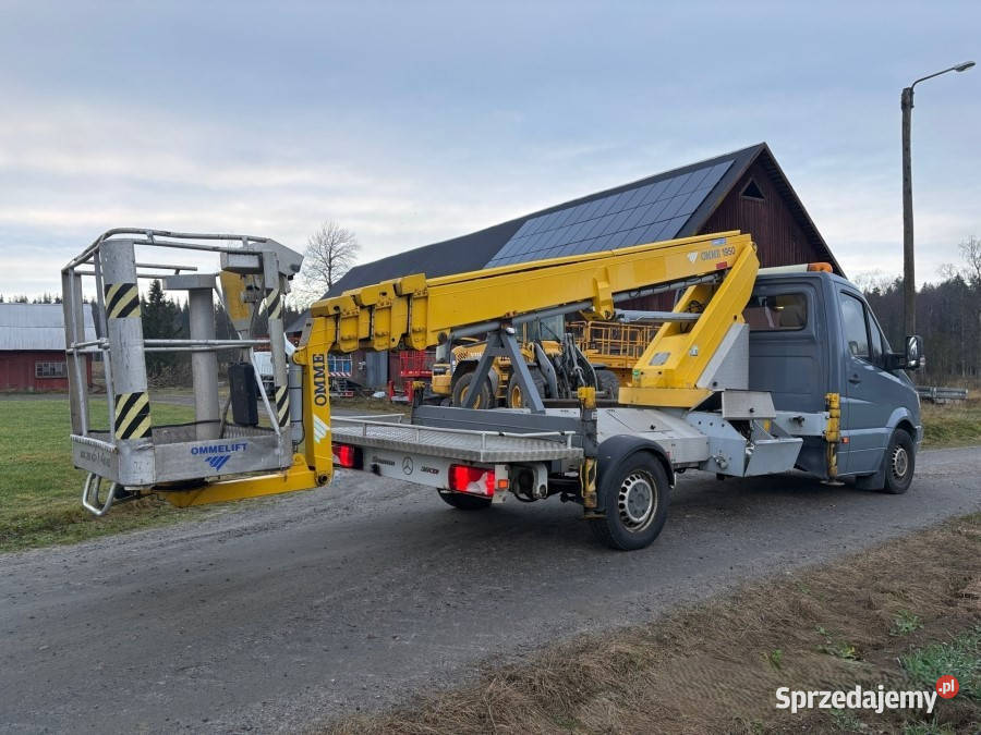Podnośnik koszowy Mecedes Benz Spinter Omme 1950 Lutosławice Rządowe