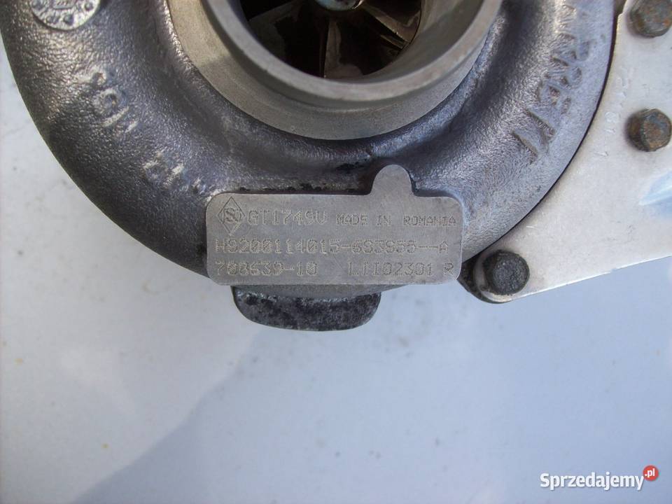 Laguna II 19 DCI F9K Turbina turbo mazowieckie Mińsk Mazowiecki