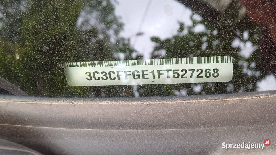 Fiat 500e 2014 rOrange jedyny taki Kraków ESP