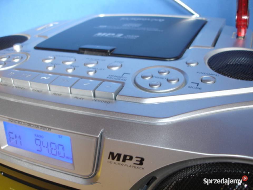 Radiomagnetofon z CD MEDION MD82853 lubuskie Zielona Góra