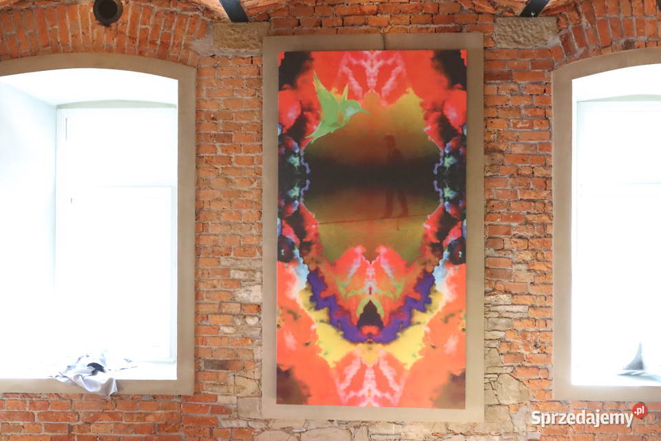 Duży obraz salon pokój jadalnia pracownia