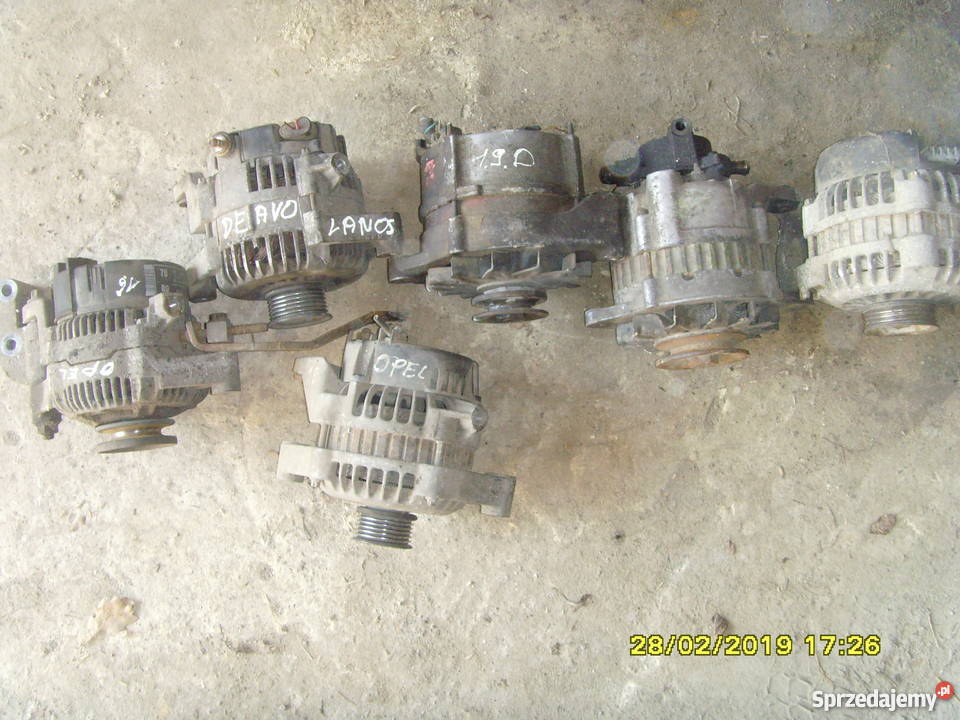 Alternator Opel Astra Corsa Vectra Jędrzejówka