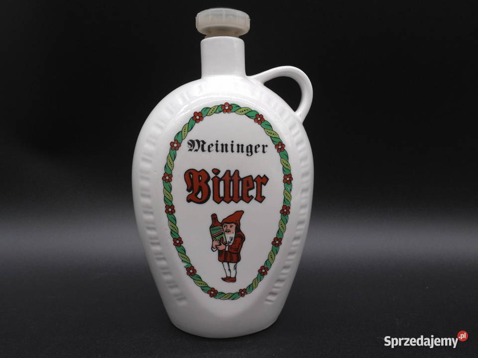 Kolekcjonerska butelka porcelanowa MEININGER wielkopolskie Raszków