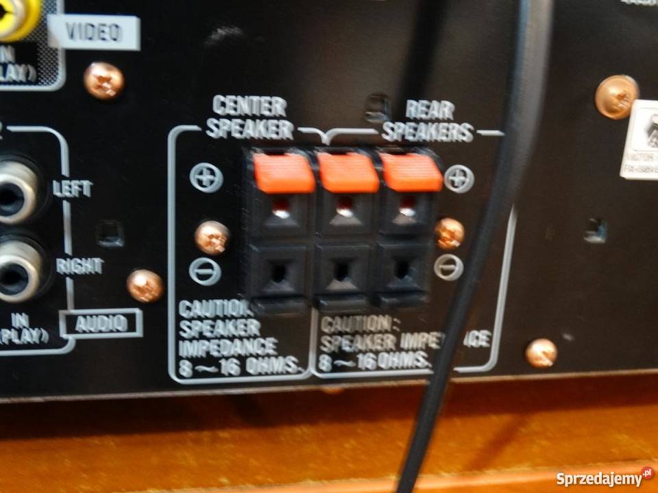 Amplituner JVC RX808V z korektorem mocny 330 wat