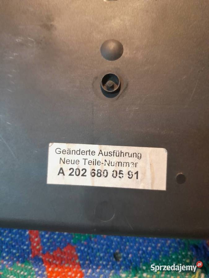 Mercedes W202 półka zestaw niepalących Gdańsk