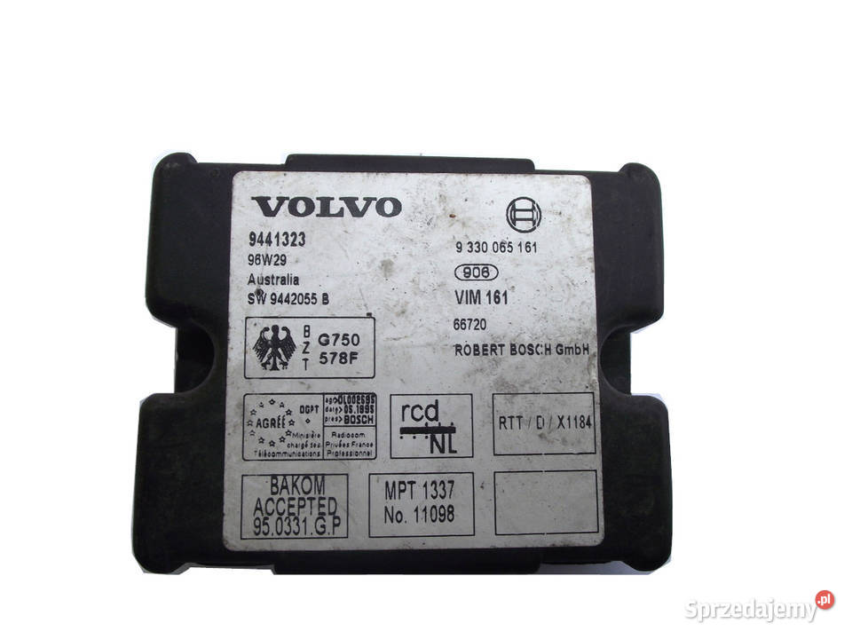MODUŁ STEROWNIK IMMOBILIZERA VOLVO 850 V70 S70 Ruda Śląska sprzedam
