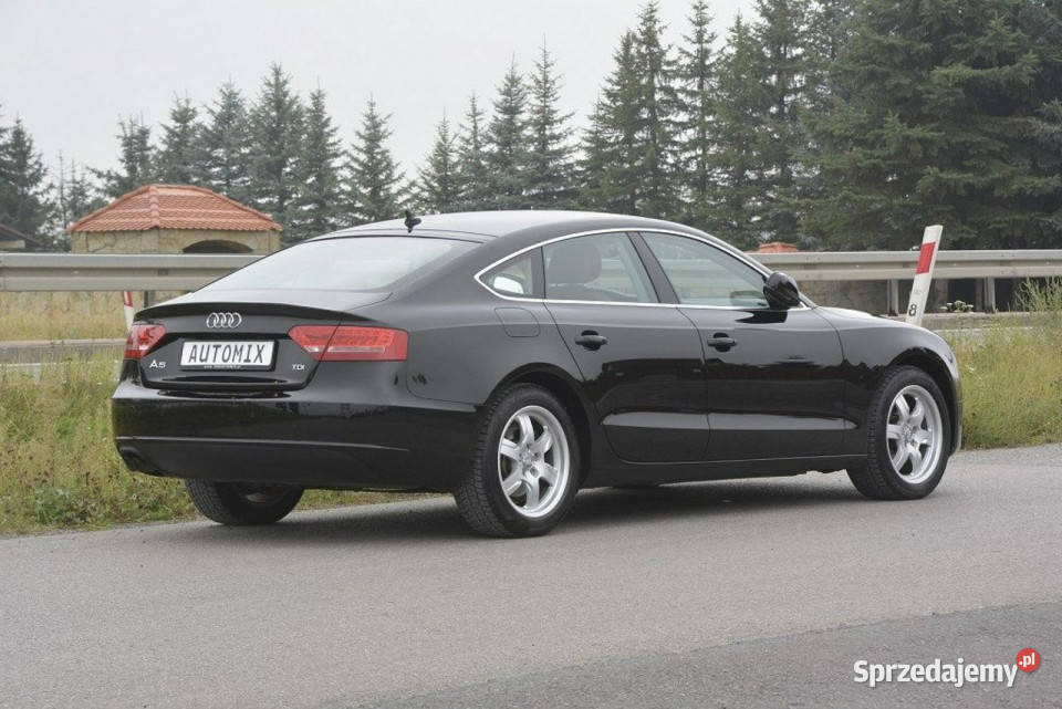 Audi A5 20TDI nawigacja biksenon skóra gwarancja ABS A5 Sędziszów Małopolski