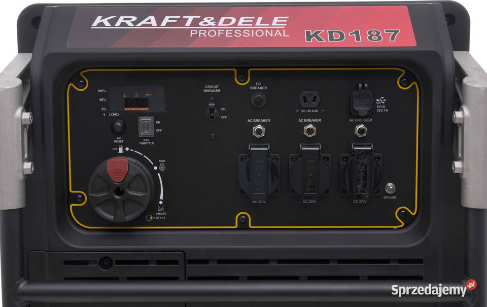 Agregat prądotwórczy inwertorowy 8kW 230V KD187