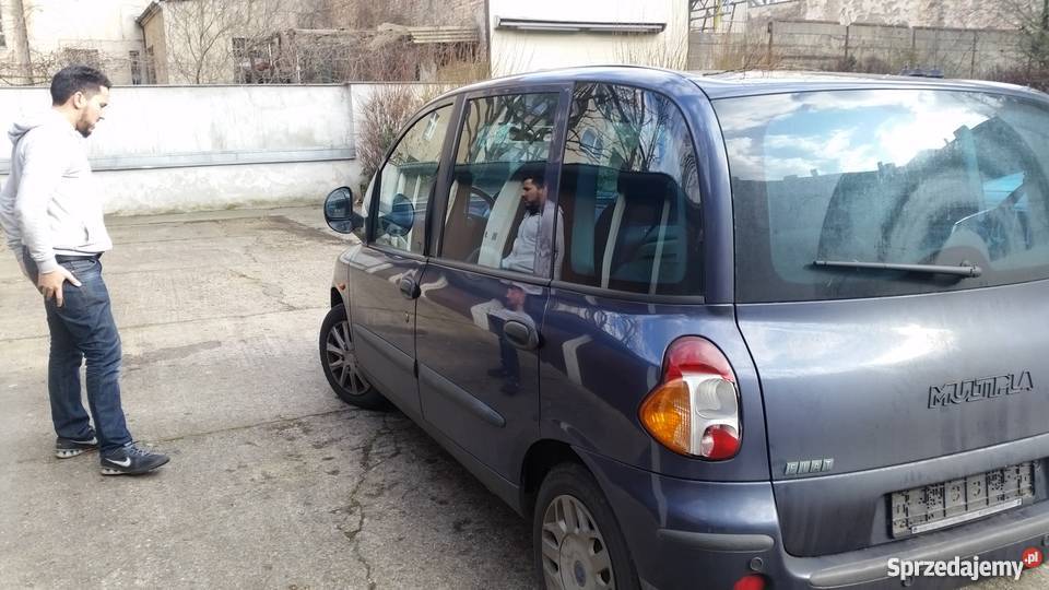 Multipla 19 JTd 6 osobowy klima sprowadzony z Van / Minibus Syców