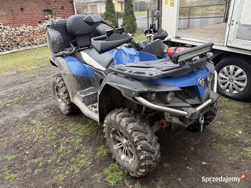 Quad Cf moto 550 L wspomaganie eps kufer 3000 Syców sprzedam