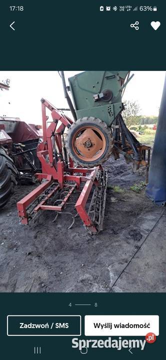 Agregat uprawo siewny 3m z hydropakiem Wieluń sprzedam