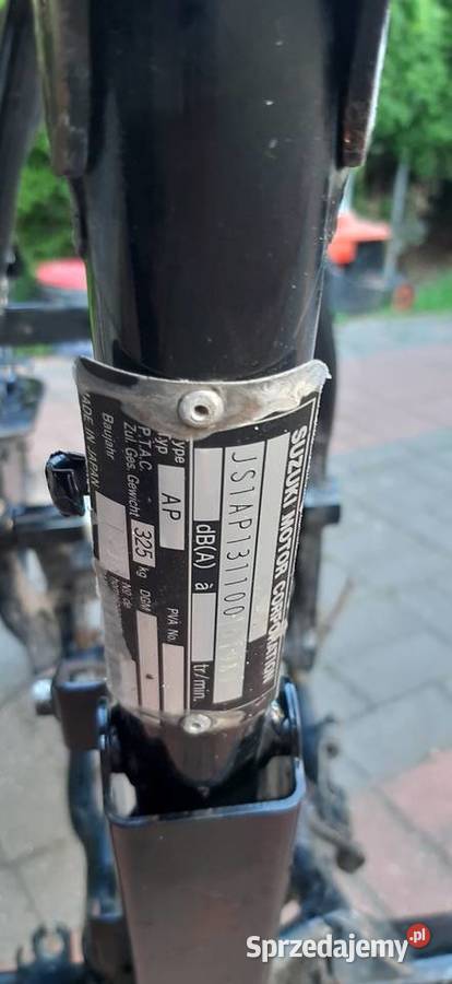 Suzuki Marauder GZ 125 rama z dokumentami mazowieckie Warszawa