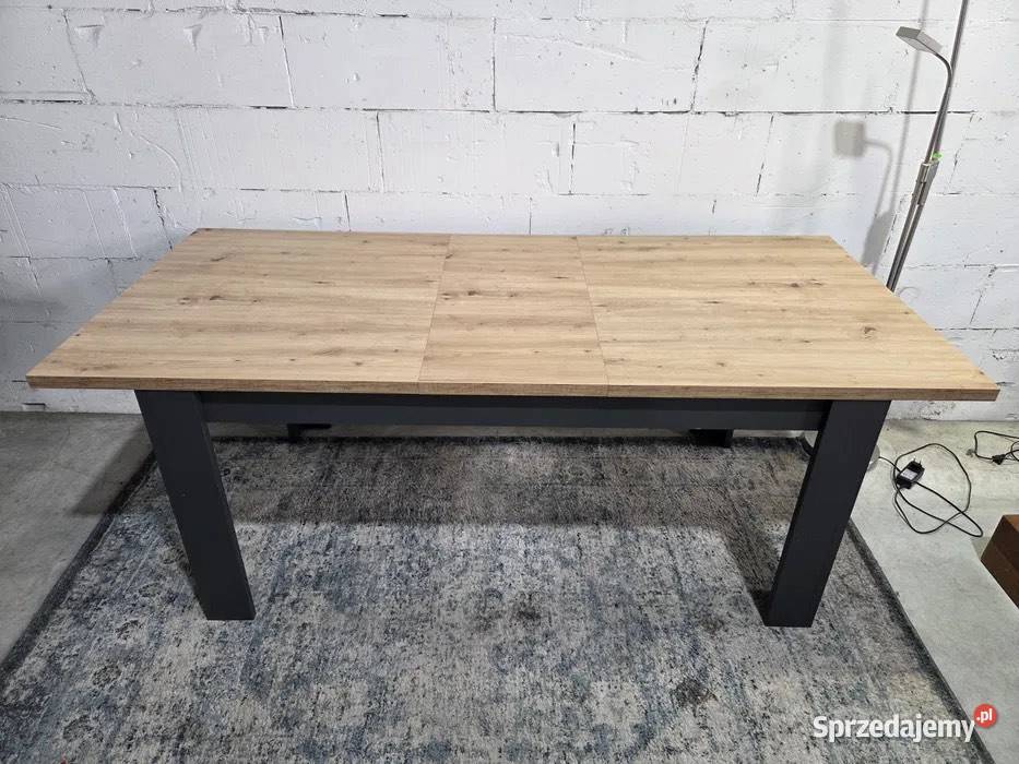 Stół rozkładany dąb artisan loft do jadalni Wrocław sprzedam