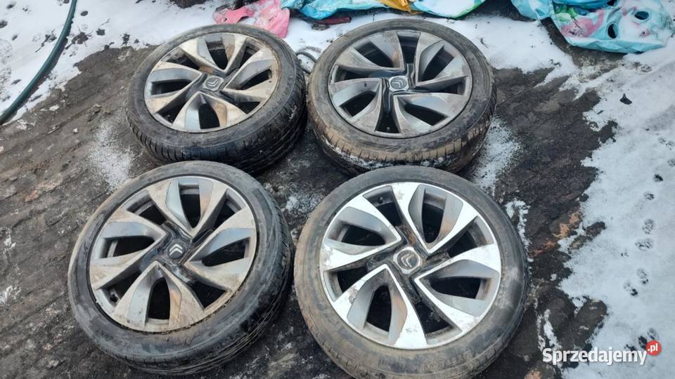 Koła felgi alufelgi opony Citroen DS5 18 4x108 Książ Wielkopolski