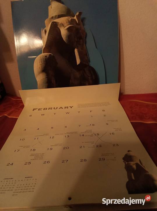 The pop up ancient Egypt calendar 2008 Warszawa sprzedam