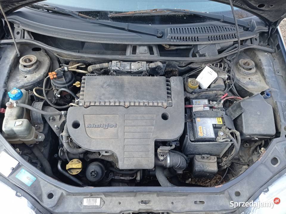Fiat Punto 13 JTD 51 kW 2005 r dawca części Szklarka Myślniewska sprzedam