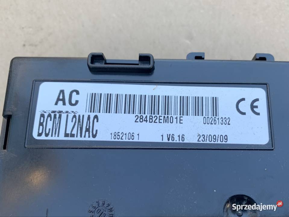 284B2EM01E moduł sterownik bcm nissan micra k12 Szczecin