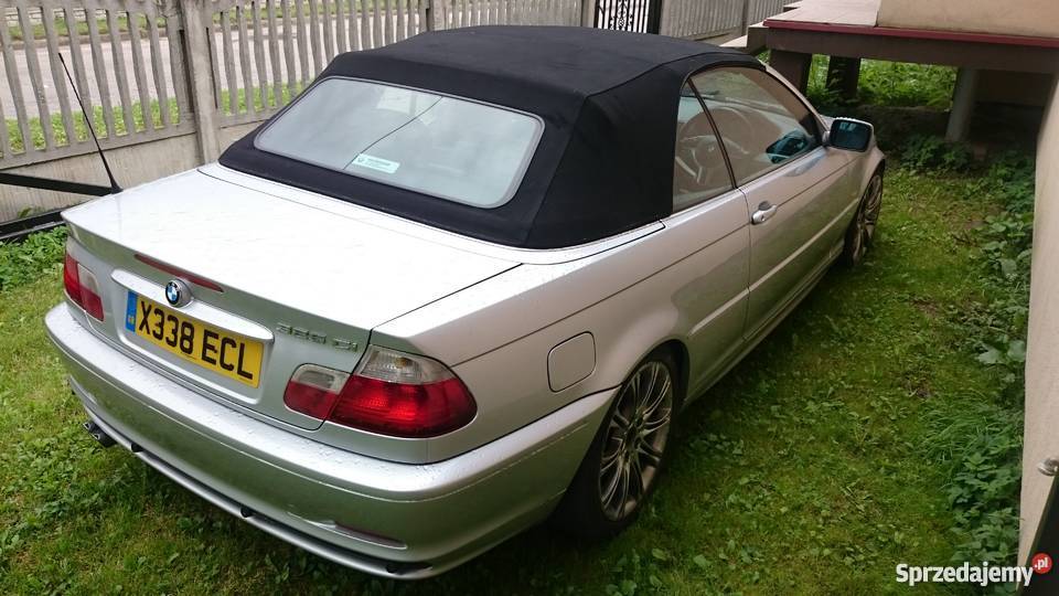 Bmw e46 325i cabrio anglik podlaskie Bielsk Podlaski sprzedam