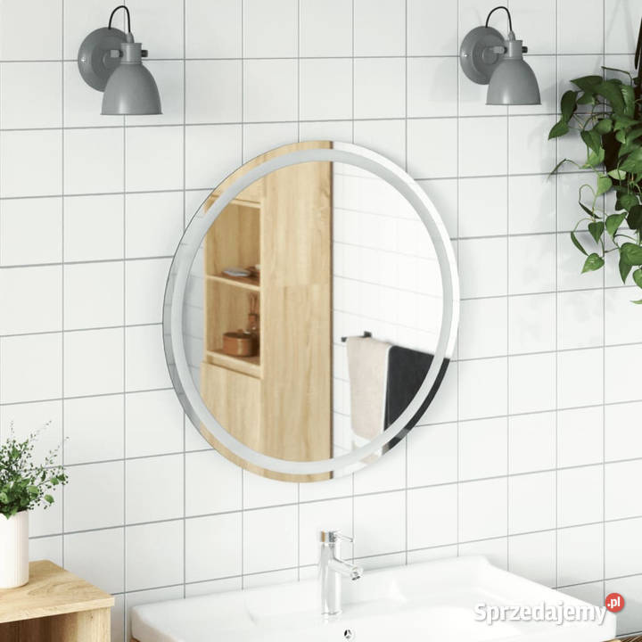 Lustro łazienkowe z LED okrągłe 70 WM353280 mazowieckie Warszawa