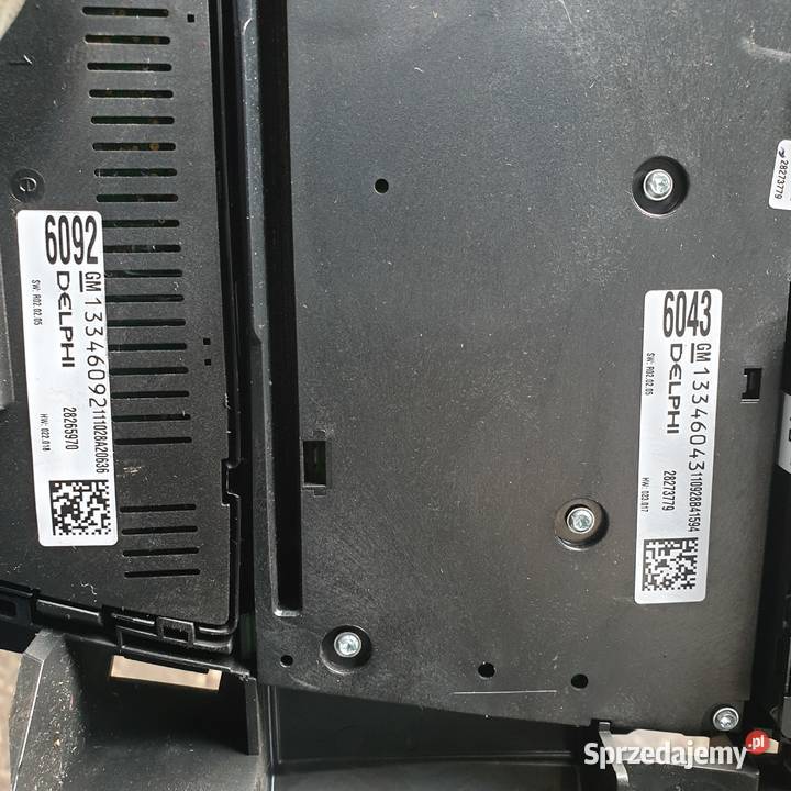 OPEL MERIVA II B PANEL RADIA KLIMATYZACJI Łochowice