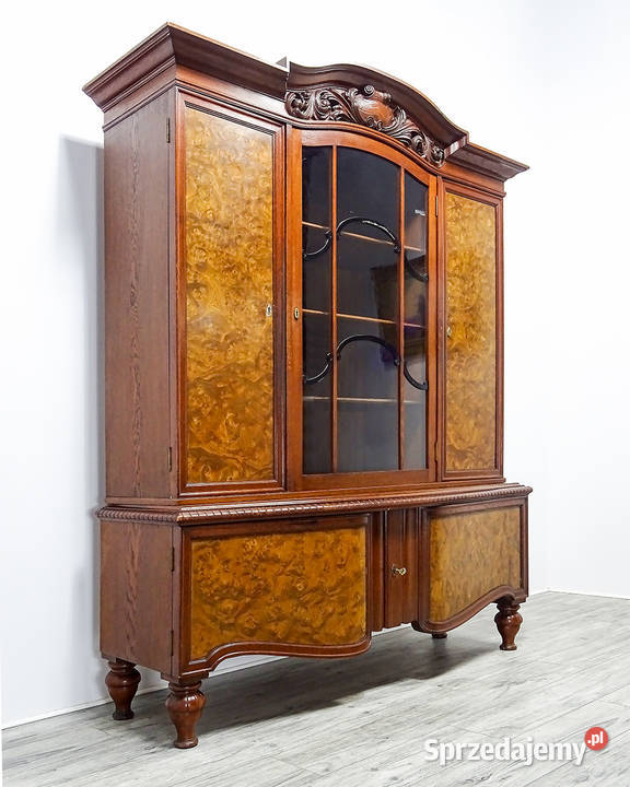 WITRYNA BIBLIOTEKA przeszklona SZPROSY CZECZOT 55cm Kalisz