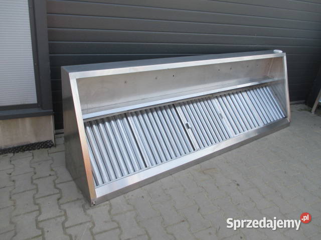 OKAP GASTRONOMICZNY SKOŚNY Z FILTRAMI 2508045 Gastronomia wielkopolskie Ostrów Wielkopolski