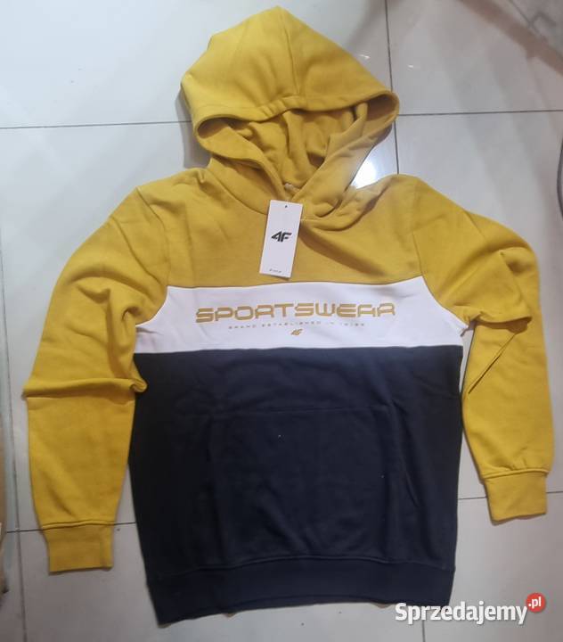 Nowa Bluza dresowa 4F z kapturem męska Rozmiar M dolnośląskie Legnica