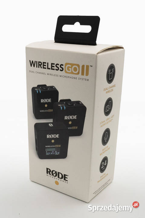 Rode Wireless Go II - System Mikrofonowy