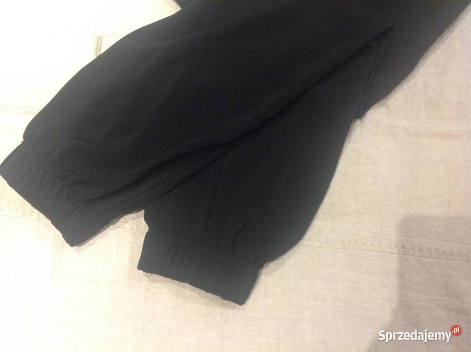 Spodnie Luźne Damskie Vero Moda r M Czarne czarny Nowa Sól