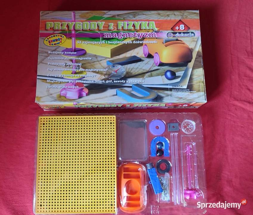 Przygody z fizyką magnetyzm Zestaw edukacyjny pomorskie Gdańsk