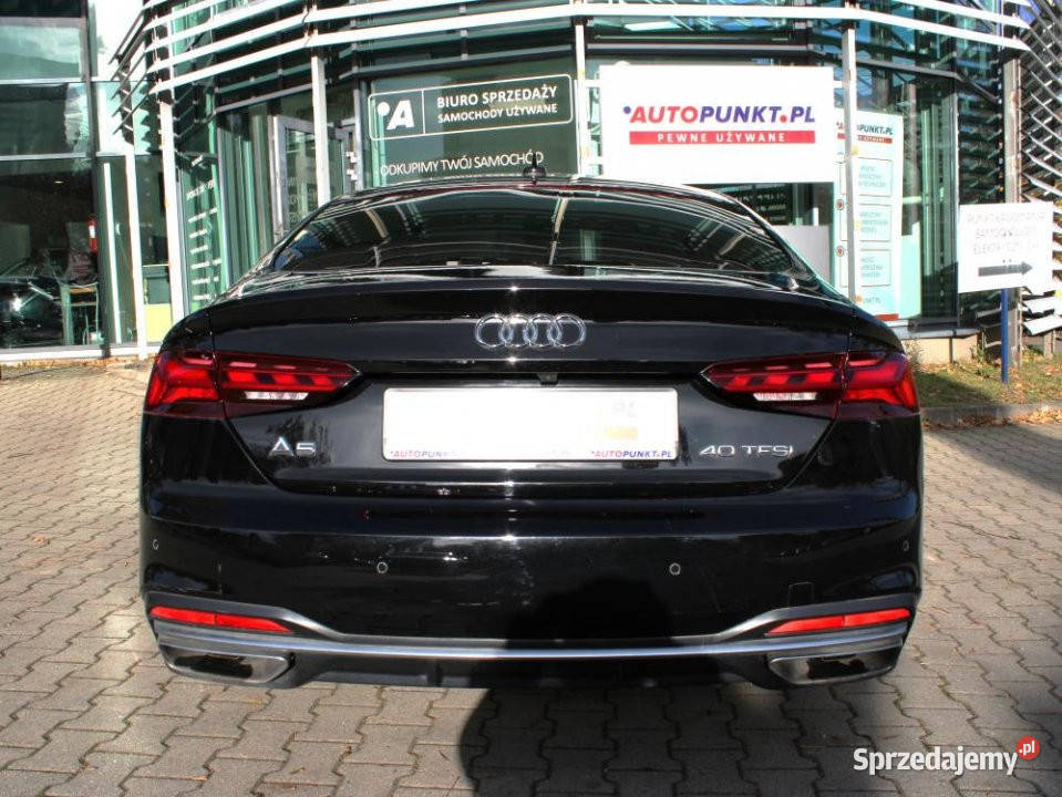 Audi A5 2022r Gwarancja IWŁ ASO FV23 Kamery 204KM Chorzów sprzedam