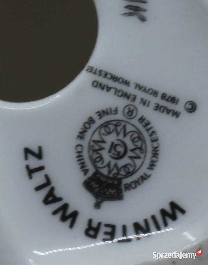 ROYAL WORCESTER FIGURKA WINTER WALTZ Gdańsk