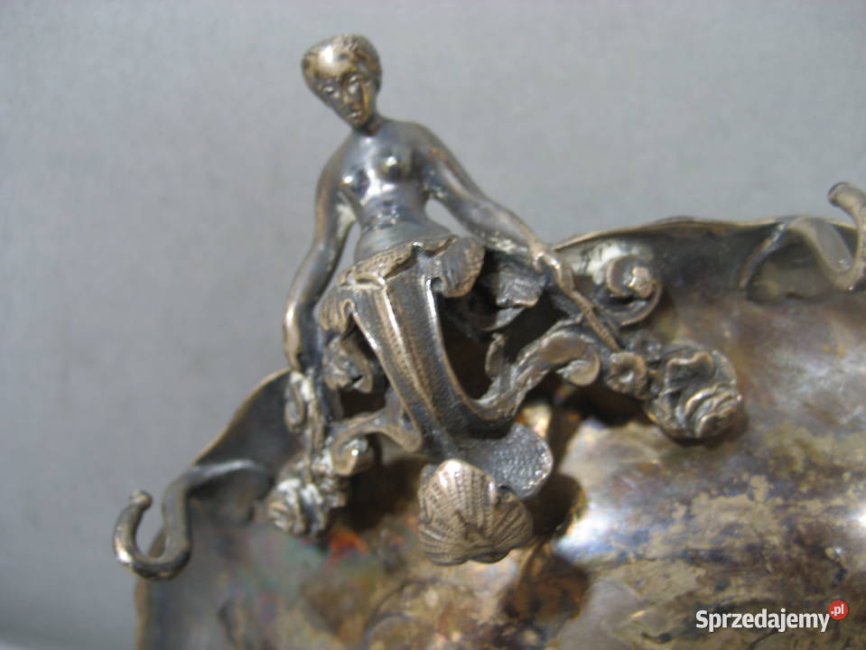 Srebrna Patera Zabytkowa 272 gr Warszawa