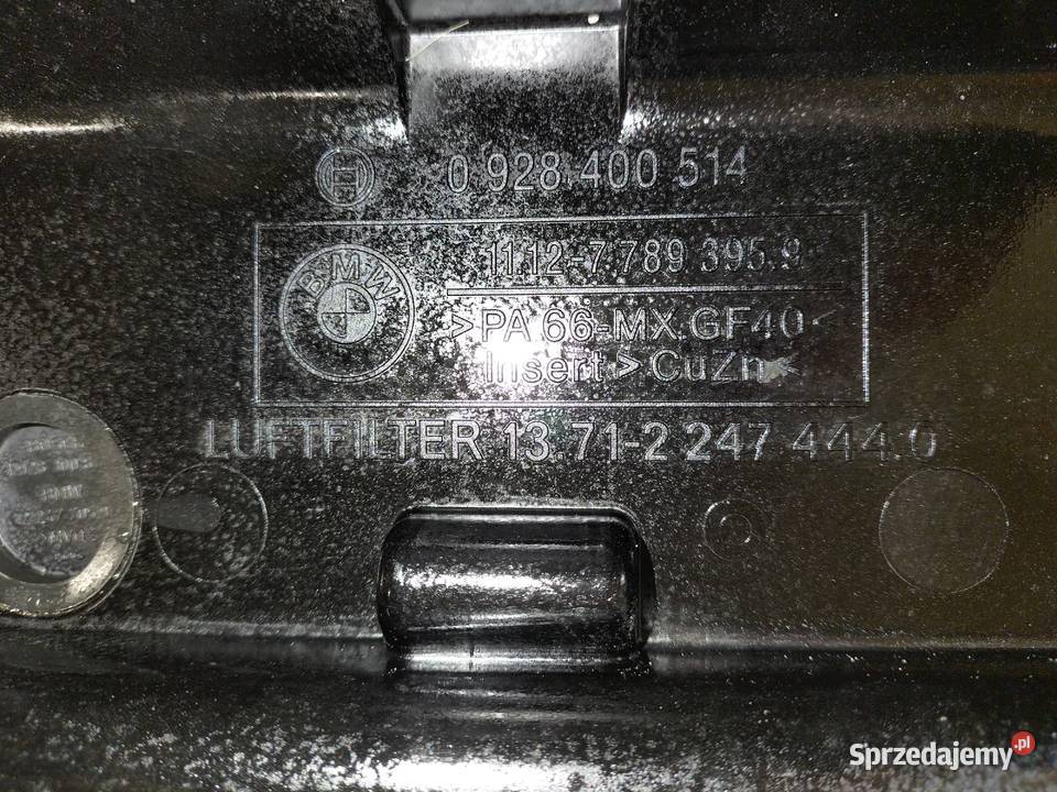 Pokrywa głowicy z odmą BMW E46 E60 E61 E65 E66 Poręba
